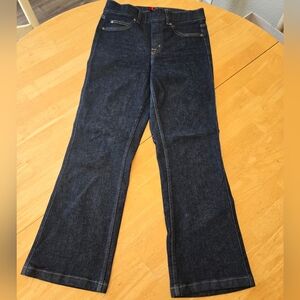 Spanx Kick Flare Jeans Raw Indigo Size M